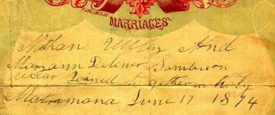 [Marriage Record]